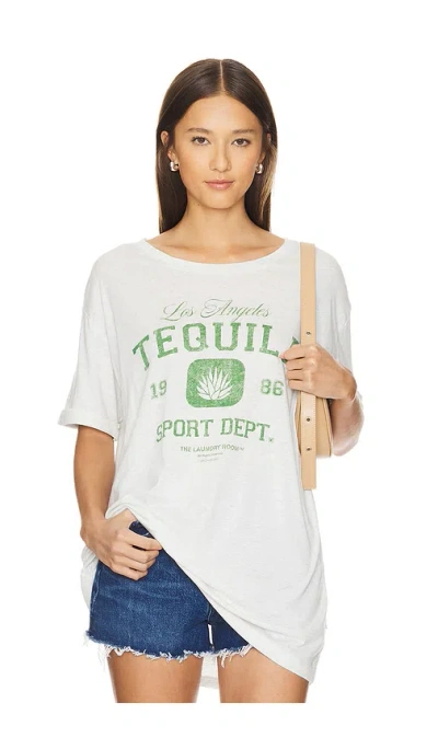 The Laundry Room Tequila Sport Oversized Tee In 荔枝皮