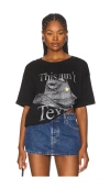 The Laundry Room This Aint Texas Oversized Tee In Animal Print
