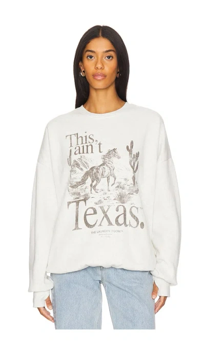 The Laundry Room This Ain't Texas Stallion Jumper In Heather