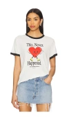 The Laundry Room This. Never. Happened Ringer Tee In White