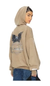The Laundry Room West Coast Riders Hideout Hoodie In Camel Gold