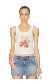 The Laundry Room X Revolve Mon Cheri Rib Tank Top In White