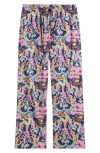 The Lazy Poet Drew Calypso Pajama Pants In Blue