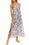 THE LAZY POET THE LAZY POET FRIDA SUMMER DUNES LINEN NIGHTGOWN