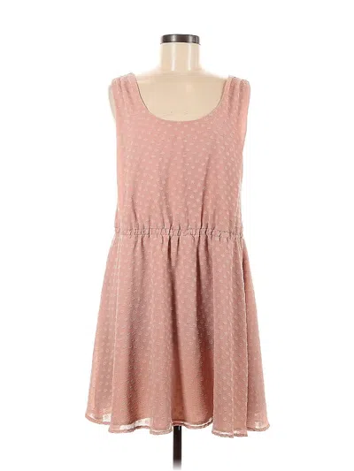 Pre-owned The Letter Casual Dress In Pink