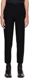 The Letters Black Western Trousers In Black