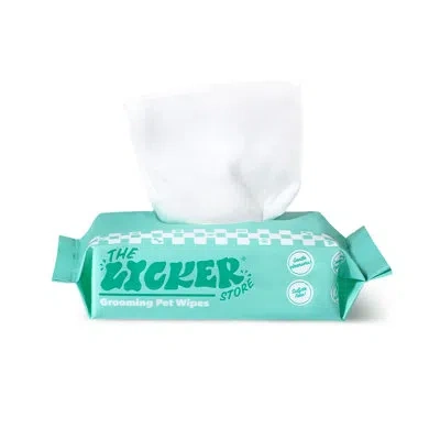 The Licker Store Mini Dog Body Hypoallergenic Wipes With Extracts Of Aloe Vera Leaf, Chamomile, Shea Butter (48 Count
