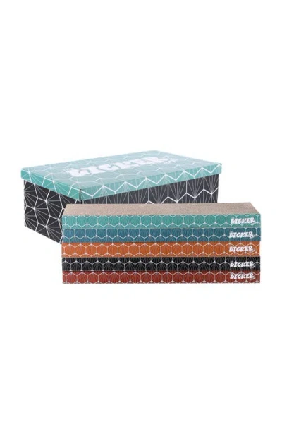 The Licker Store Naomi Modern Cardboard Reversible Cat Scratcher Pad In Multi