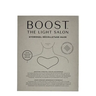 The Light Salon Boost Hydrogel Décolletage Mask In White