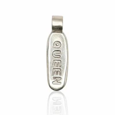The Lila Lobster Women's Silver Queen Charm