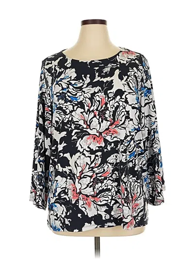 Pre-owned The Limited 3/4 Sleeve T-shirt In Black