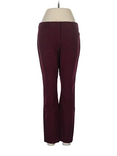 Pre-owned The Limited Active Pants In Burgundy