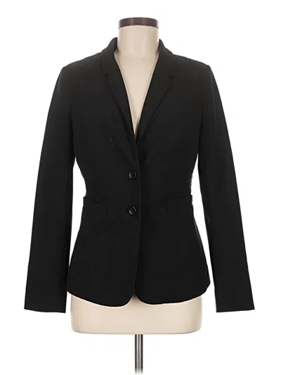 Pre-owned The Limited Black Collection Blazer Jacket In Black