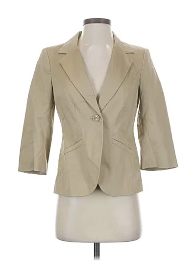 Pre-owned The Limited Black Collection Blazer Jacket In Brown
