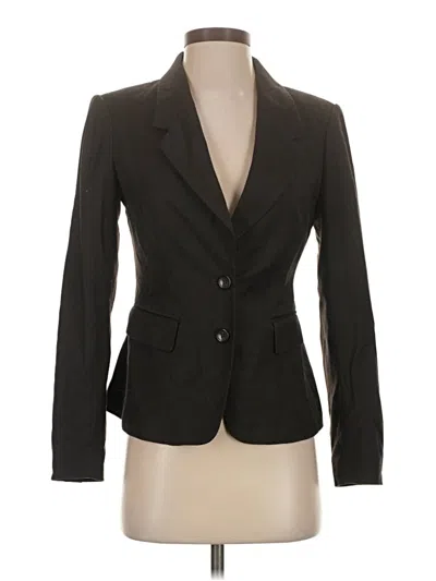 Pre-owned The Limited Black Collection Blazer Jacket In Brown