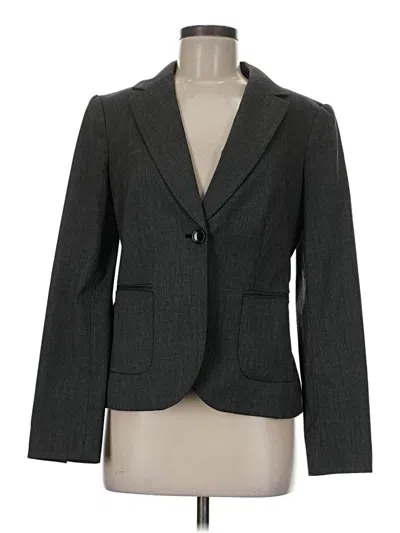 Pre-owned The Limited Black Collection Blazer Jacket In Gray