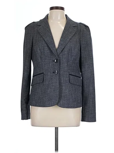 Pre-owned The Limited Black Collection Blazer Jacket In Gray