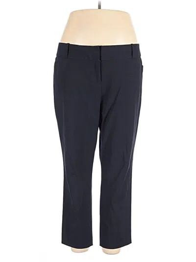 Pre-owned The Limited Black Collection Dress Pants In Blue