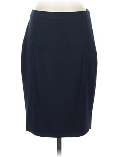 Pre-owned The Limited Black Collection Formal Skirt In Blue