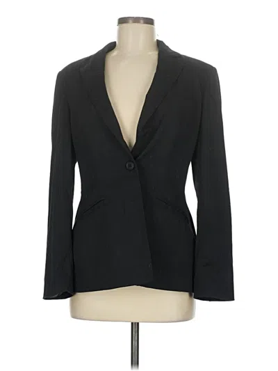 Pre-owned The Limited Blazer Jacket In Black