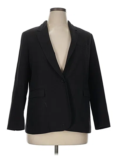 Pre-owned The Limited Blazer Jacket In Black