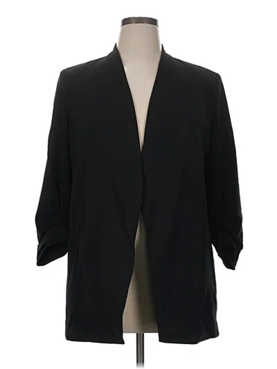 Pre-owned The Limited Blazer Jacket In Black