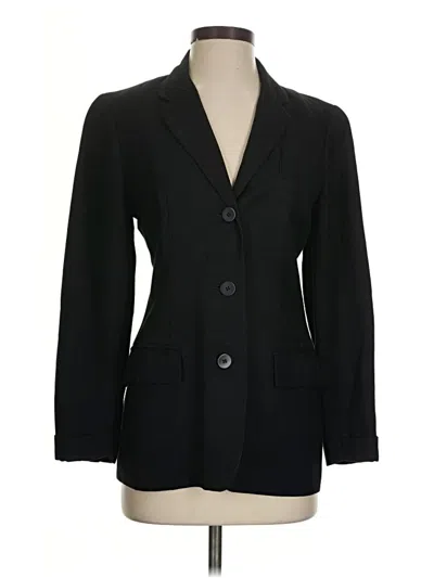 Pre-owned The Limited Blazer Jacket In Black