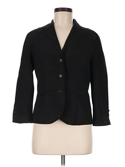 Pre-owned The Limited Blazer Jacket In Black