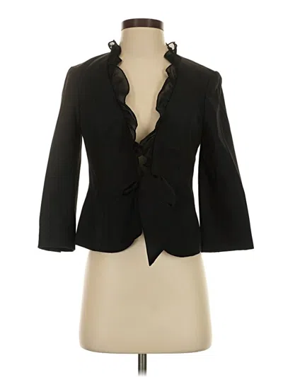 Pre-owned The Limited Blazer Jacket In Black