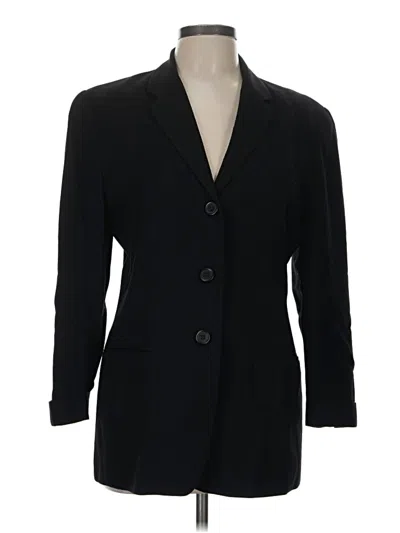 Pre-owned The Limited Blazer Jacket In Black