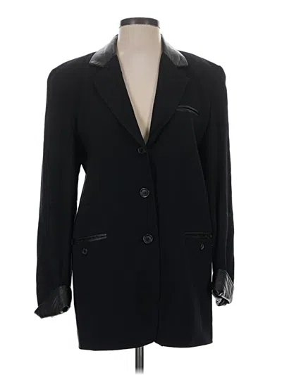 Pre-owned The Limited Blazer Jacket In Black