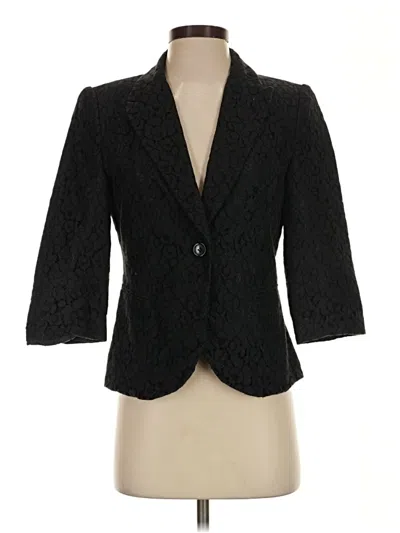 Pre-owned The Limited Blazer Jacket In Black