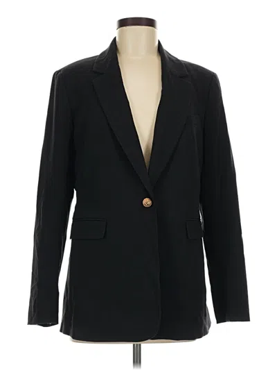 Pre-owned The Limited Blazer Jacket In Black