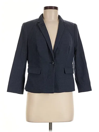 Pre-owned The Limited Blazer Jacket In Blue