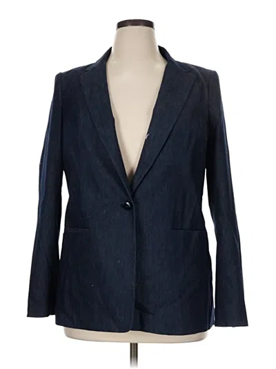 Pre-owned The Limited Blazer Jacket In Blue
