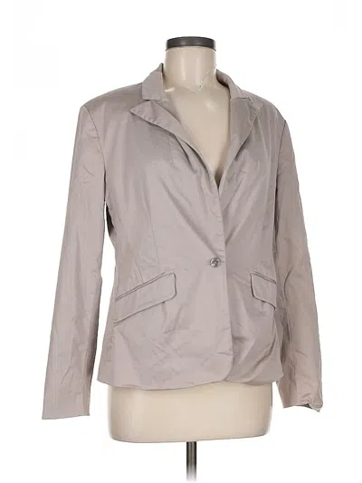 Pre-owned The Limited Blazer Jacket In Brown