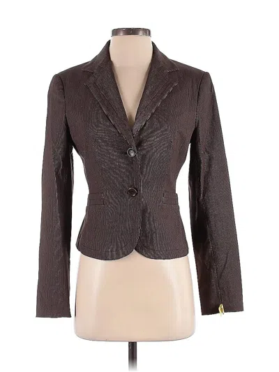 Pre-owned The Limited Blazer Jacket In Brown