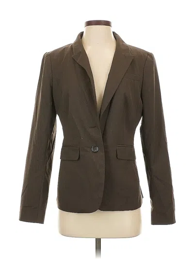 Pre-owned The Limited Blazer Jacket In Brown