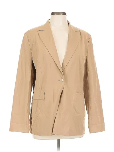 Pre-owned The Limited Blazer Jacket In Brown