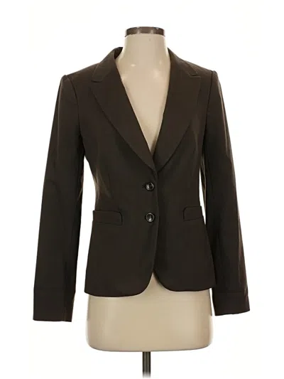Pre-owned The Limited Blazer Jacket In Brown