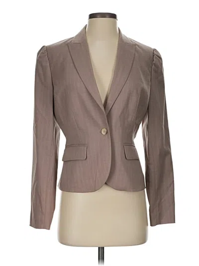 Pre-owned The Limited Blazer Jacket In Brown