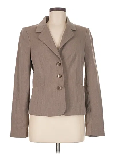 Pre-owned The Limited Blazer Jacket In Brown