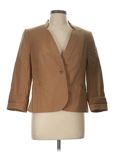 Pre-owned The Limited Blazer Jacket In Brown