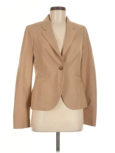 Pre-owned The Limited Blazer Jacket In Brown