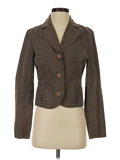 Pre-owned The Limited Blazer Jacket In Brown