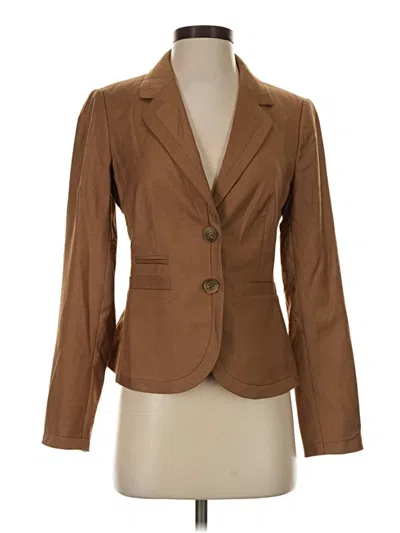 Pre-owned The Limited Blazer Jacket In Brown