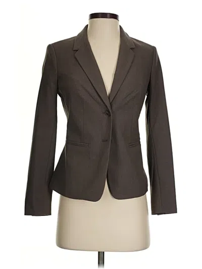 Pre-owned The Limited Blazer Jacket In Brown