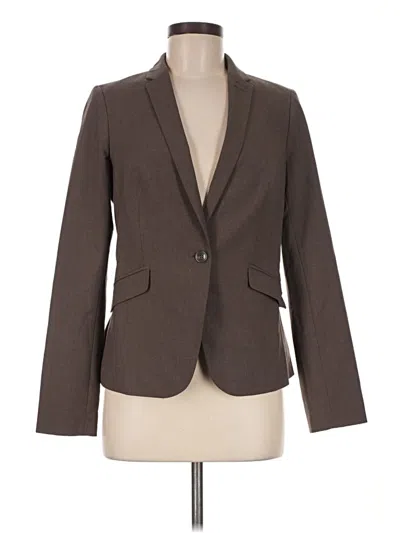 Pre-owned The Limited Blazer Jacket In Brown