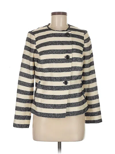 Pre-owned The Limited Blazer Jacket In Gold