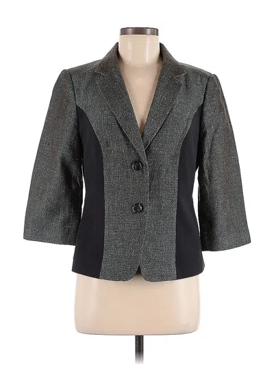 Pre-owned The Limited Blazer Jacket In Gray